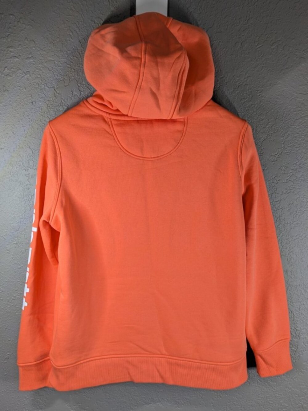 Carhartt Women's Relaxed Fit Sweatshirt Coral - Picture 6 of 8
